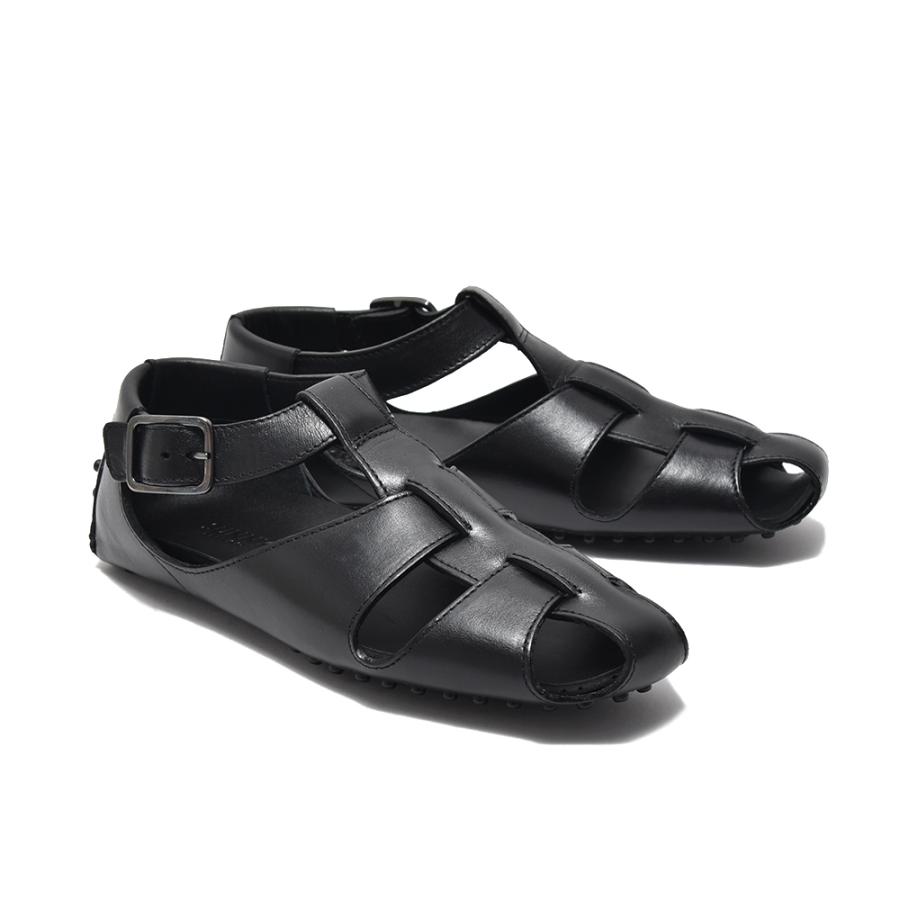 PELLICO サンダル 黒 PELLICO SUNNY ペリーコサニー SOFIA PG23 SOFTY 0.5CM グルカ