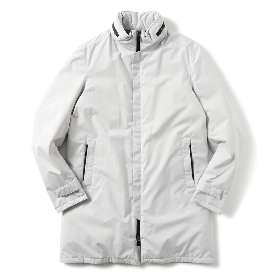 HERNO Laminar インサイドフードスタンドカラーミリタリーコート HERNO Laminar ヘルノ ラミナー ゴアテックス スタンドカラー