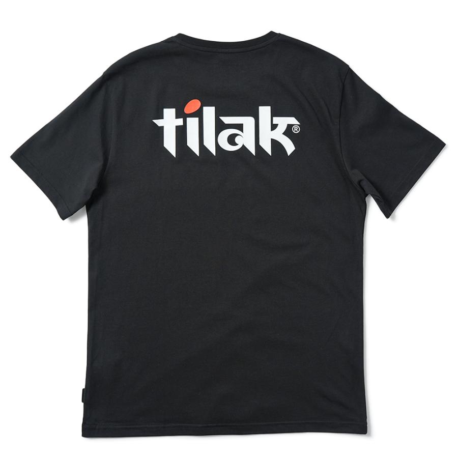 Tilak ティラック Tilak Print Tee プリントTシャツ BLACK | tilak | 01