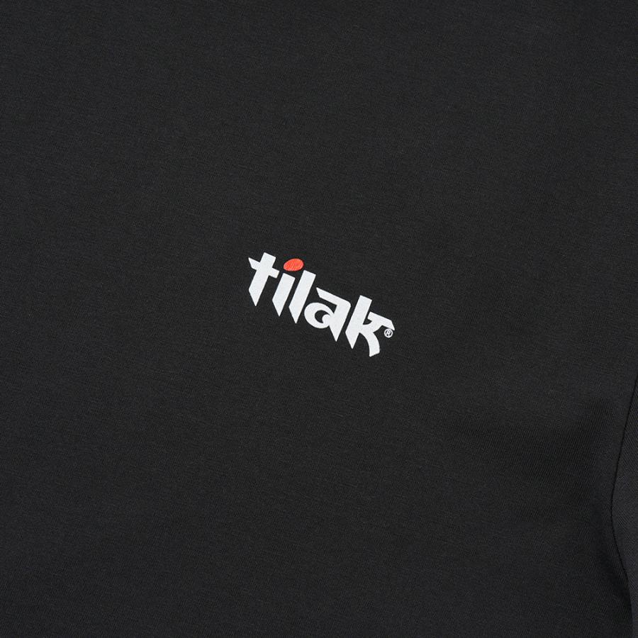 Tilak ティラック Tilak Print Tee プリントTシャツ BLACK | tilak | 04