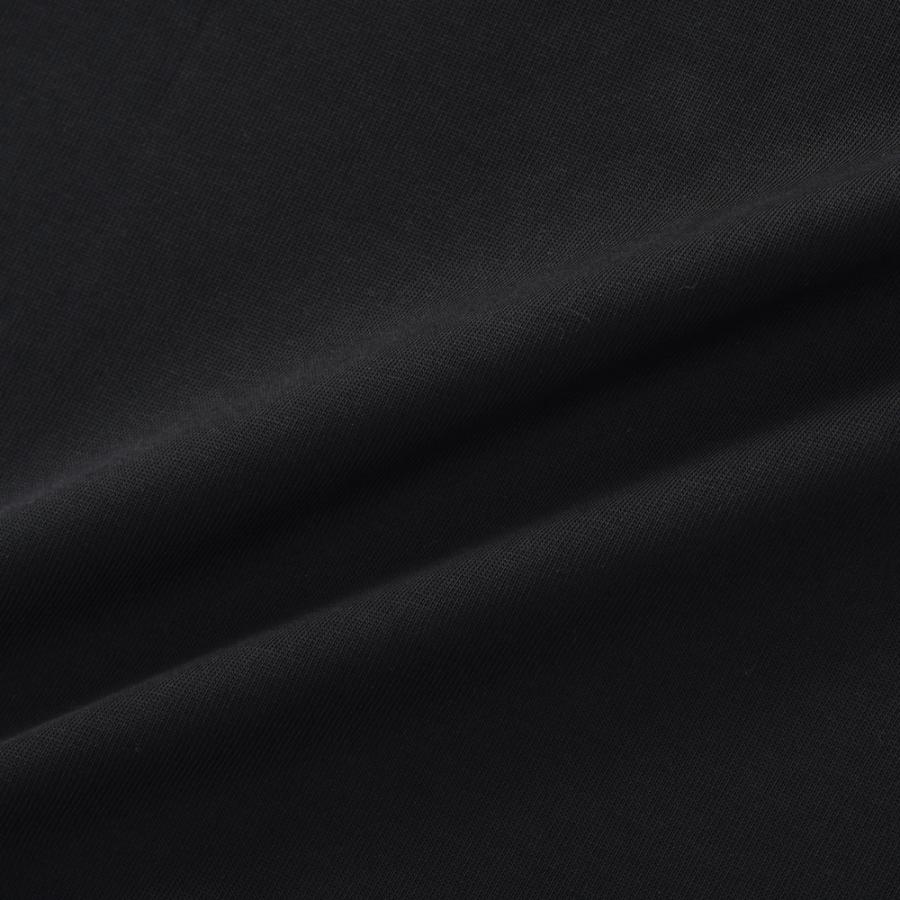 REVENIR リブニール SUVIN GIZA CREW NECK S/S クルーネックTシャツ BLACK｜due-online｜07