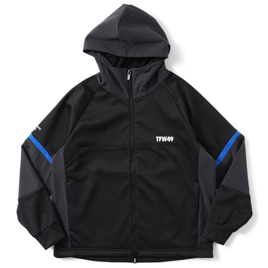 [美品]TFW49 ブルゾン　Mサイズ　ブラック TFW49 ティーエフダブリュー49 FULL ZIP COMBINATION BLOUSON