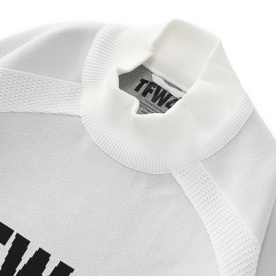 TFW49 メッシュセーター XL WH×GREY