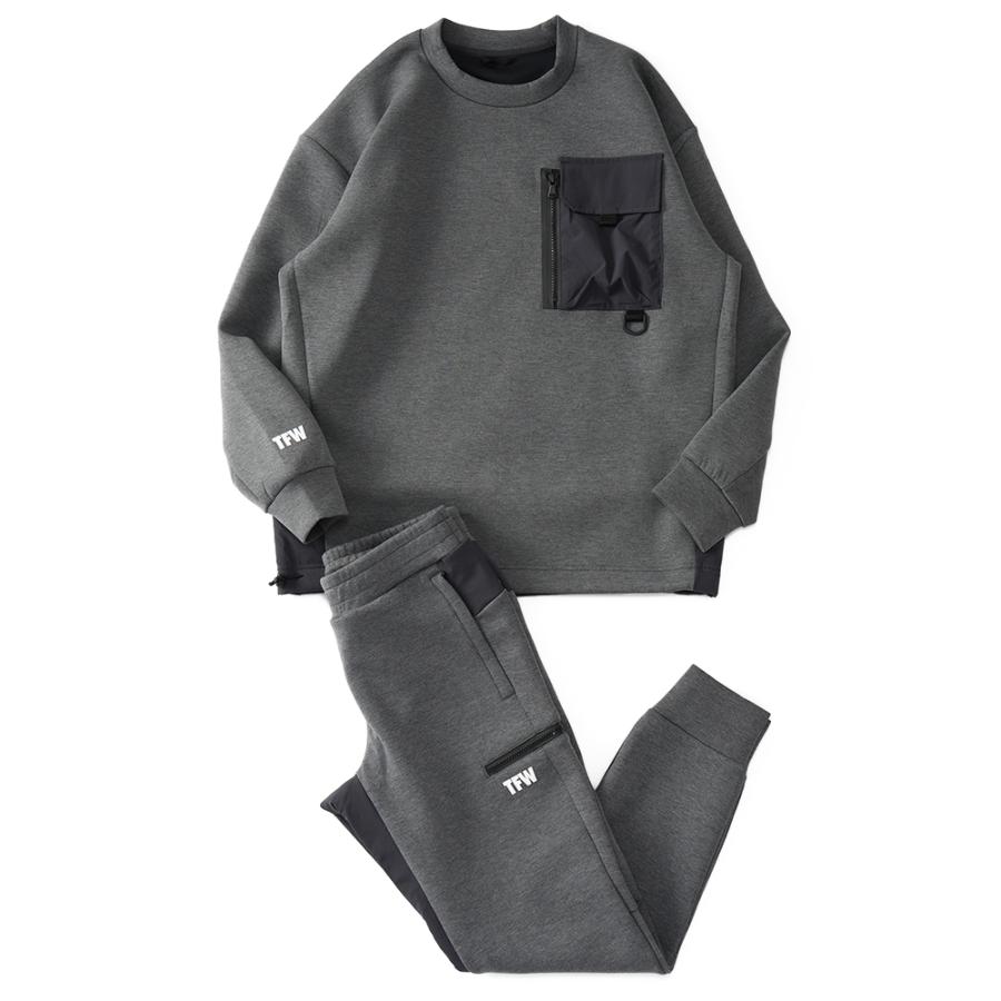 TFW49 SWEAT PULLOVER CREW ブラック TFW49 SWEAT PULLOVER CREW ブラック