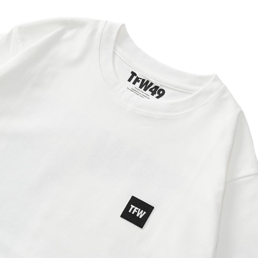 TFW49 ティーエフダブリュー49 LS TEE ロングスリーブT T102320015 WHITE｜due-online｜02