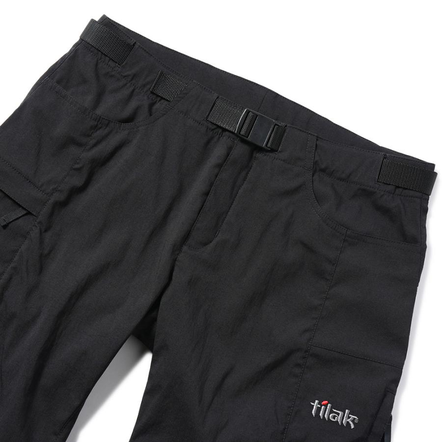 ティラック Tilak テックショーツ M ブラック 黒 ナイロンショートパンツ SALE 50%OFF】Tilak(ティラック) TECH Shorts テックショーツ ショート
