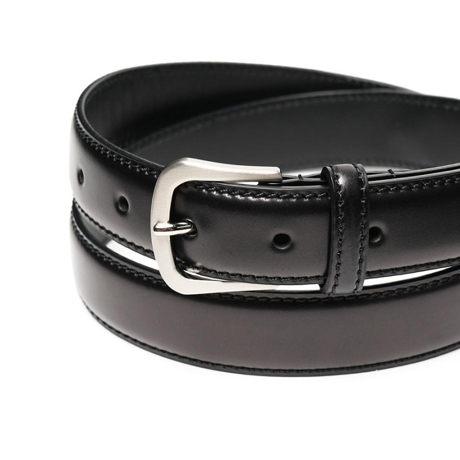 THE SOLE ザソール TSBL-CV ブラック コードバン ベルト BLACK : DUE