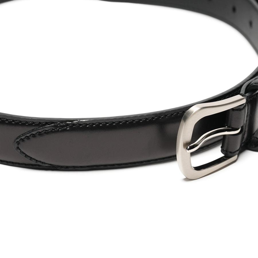 THE SOLE ザソール TSBL-CV ブラック コードバン ベルト BLACK : DUE