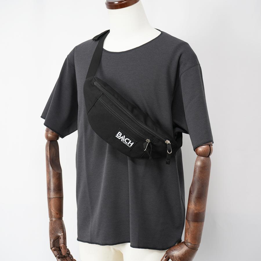 BACH バッハ Waist Pouch CODURA ナイロン ウェストポーチ BLACK｜due-online｜09