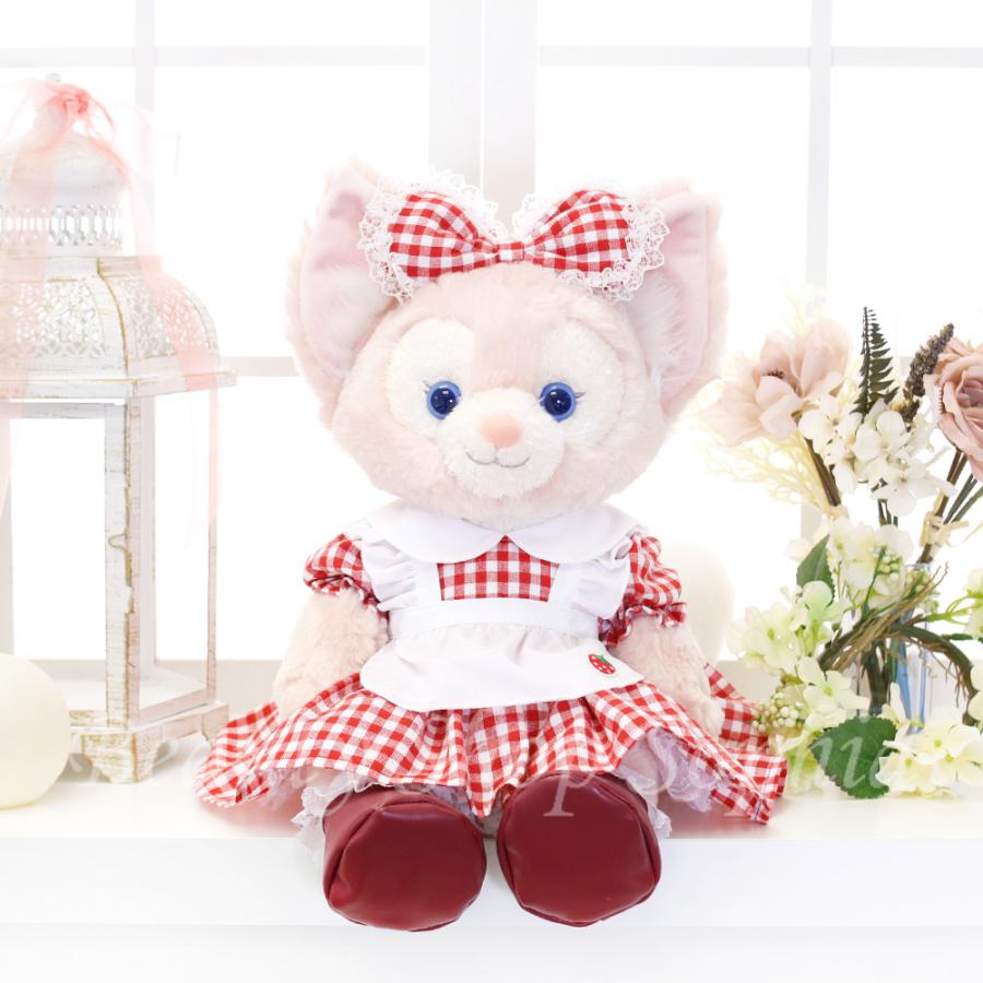リーナベル いちごギンガムチェックコスチューム 単品 ぬいぐるみ別売 
