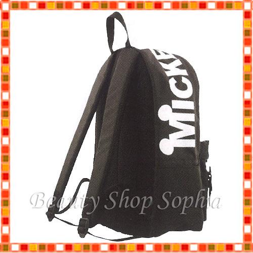ミッキーマウス リュックサック ブラック ロゴデザイン ディズニー グッズ お土産 東京ディズニーリゾート限定 Disney ビューティーショップソフィア 通販 Yahoo ショッピング