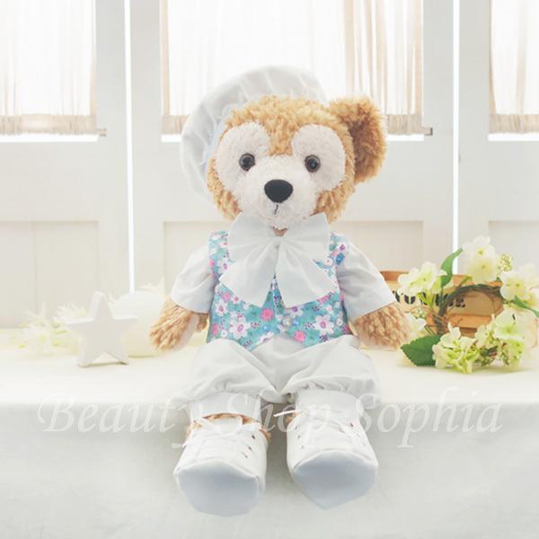 最大96 Offクーポン ダッフィー 新ブルージャケット コスチューム 服 単品 ぬいぐるみ別売 オリジナル ハンドメイド Sサイズ用 43cm 洋服 オリジナルデザイン ダッフィーグッズ Cisama Sc Gov Br