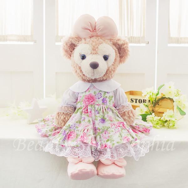 ♡リーナベル♡ コスチューム ぬいぐるみ デイジーの花チェックドレス 