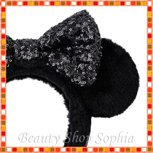 ミニーマウス カチューシャ ブラック スパンコール ウインターグッズ21 ディズニー グッズ お土産 東京ディズニーリゾート限定 Disney ビューティーショップソフィア 通販 Yahoo ショッピング