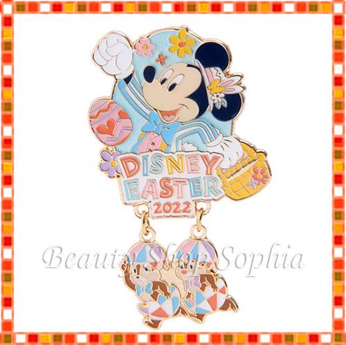 ミッキー フレンズ ピンバッジ ディズニーイースター22 ディズニー グッズ お土産 東京ディズニーリゾート限定