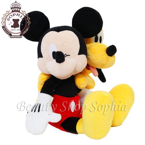 ミッキー&プルート ぬいぐるみ ディズニー グッズ お土産(東京 ミッキー&プルート ぬいぐるみ ディズニー グッズ お土産(東京