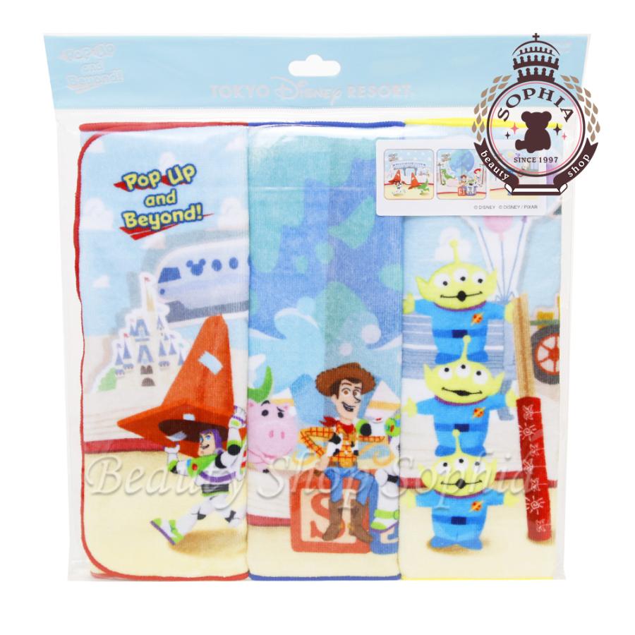 トイストーリー ミニタオルセット Pop up and Beyond ディズニー トイストーリー ミニタオルセット Pop up and Beyond ディズニー