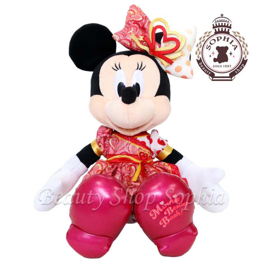 ミニーマウス ぬいぐるみ ミニーベスティーズバッシュ 23 ディズニー グッズ お土産 東京ディズニーリゾート限定 Disney ビューティーショップソフィア 通販 Yahoo ショッピング