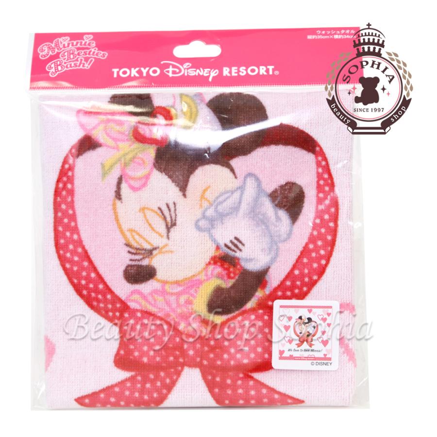 ミニーマウス ウォッシュタオル ミニーベスティーズバッシュ 23 ディズニー グッズ お土産 東京ディズニーリゾート限定 Disney ビューティーショップソフィア 通販 Yahoo ショッピング