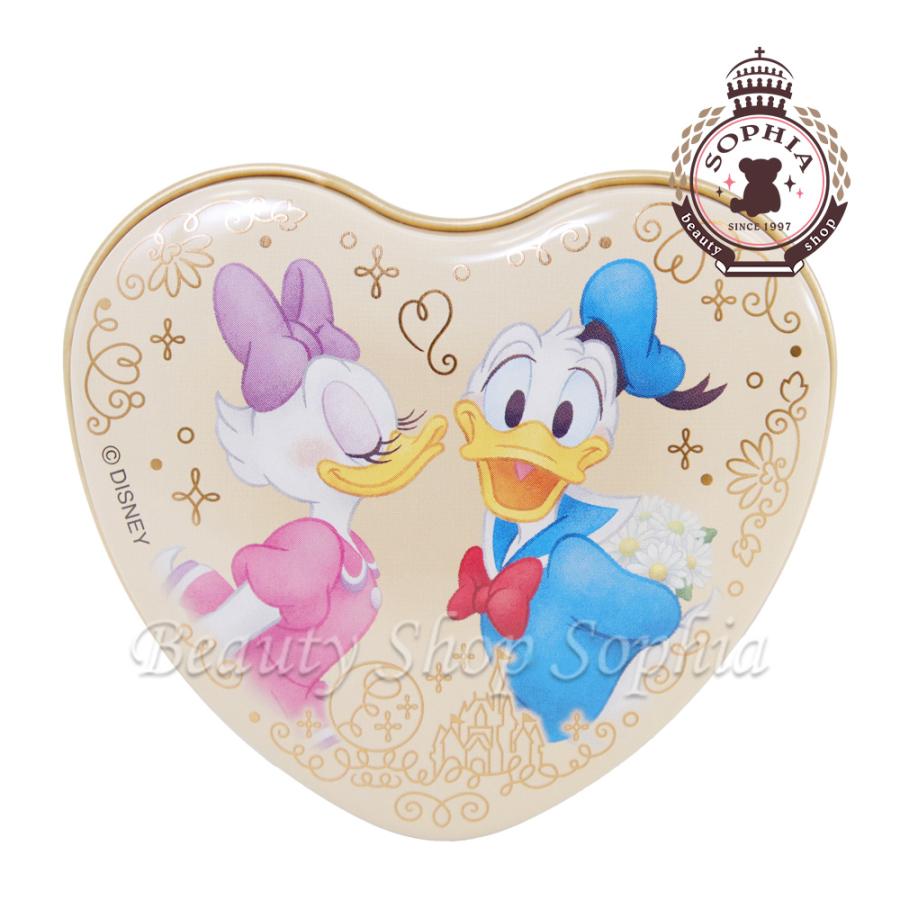 Disney ドナルド＆デイジー キャンディー ハート缶 お菓子 ディズニー 