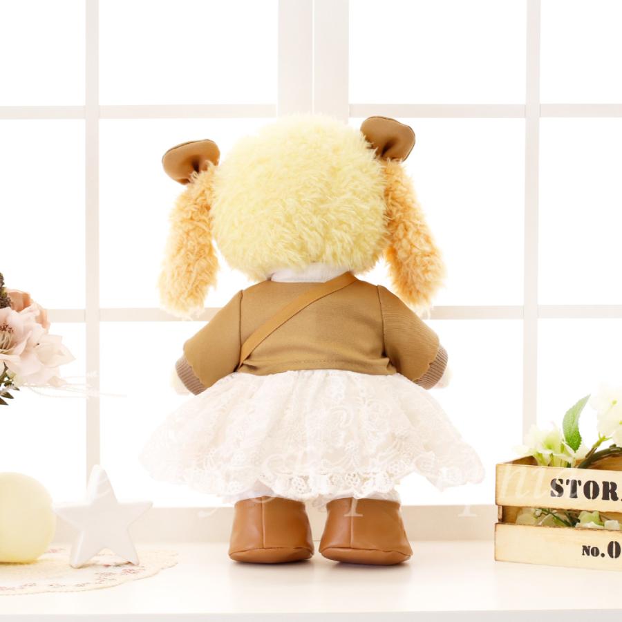 クッキーアン用 モカ＆生成コスチューム 服 単品 ぬいぐるみ別売 