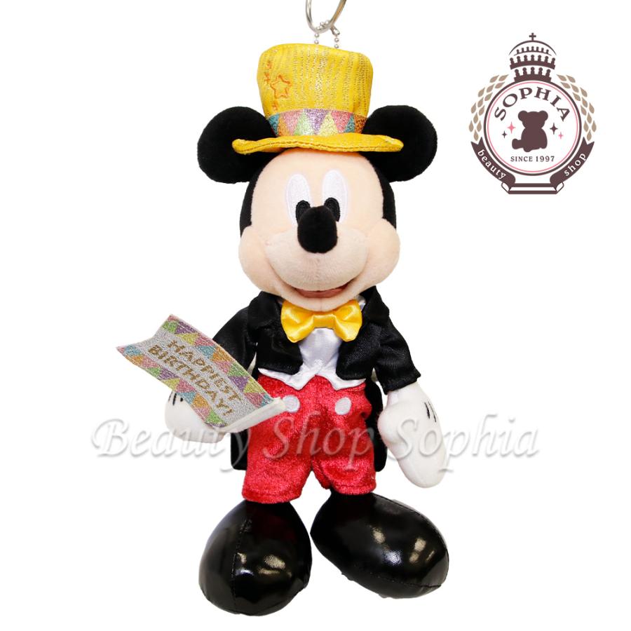 ミッキーマウス ぬいぐるみバッジ 2024 誕生日 記念 バースデー ミッキーマウス ぬいぐるみバッジ 2024 誕生日 記念 バースデー