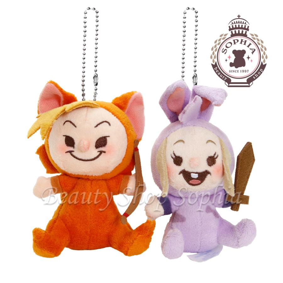 ロストキッズ(キツネ＆ウサギ) ぬいぐるみチャームセット ピーターパン 