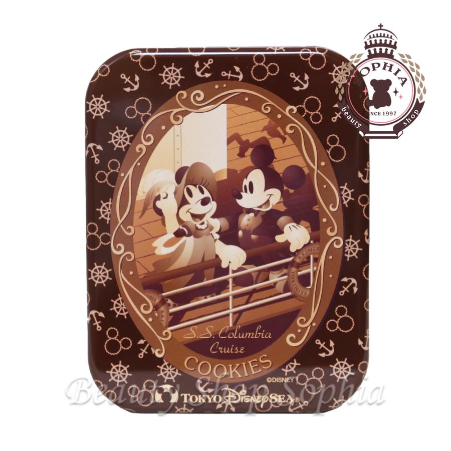 ミッキー ミニー 缶入りクッキー 茶色 お菓子 ホワイトデー お返し 23 ディズニー グッズ お土産 東京ディズニーシー限定 Disney2940 ビューティーショップソフィア 通販 Yahoo ショッピング