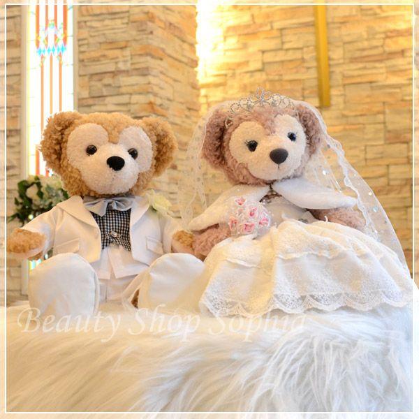 限定価格セール ダッフィー シェリーメイ ウェディングドレス 燕尾服コスチュームセット 送料無料 オリジナルハンドメイド ウェディングコスチューム 結婚式 ぬいぐるみ別売 日本全国送料無料 Www Aproniaperu Com