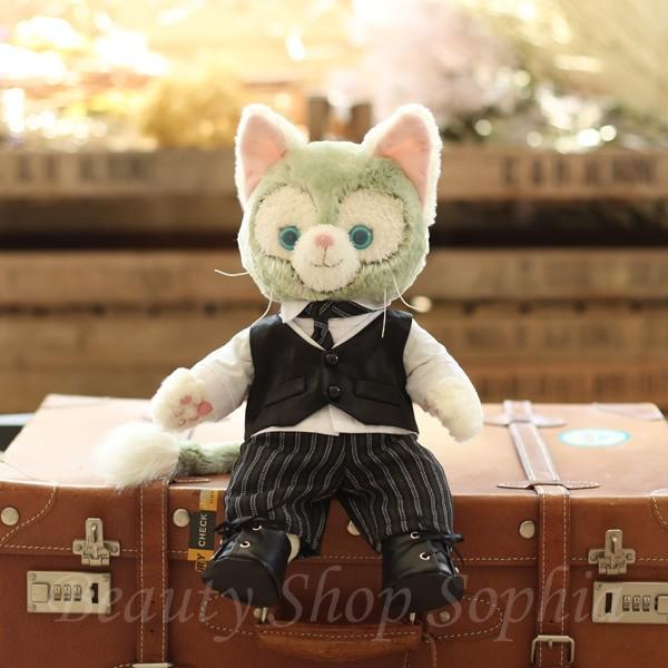 ジェラトーニ タキシード モーニング 黒 燕尾服 単品 ぬいぐるみ別売 オリジナル ハンドメイド ウェルカムベア 結婚祝い 結婚式 ウエディング コスチューム Disney9186 ビューティーショップソフィア 通販 Yahoo ショッピング