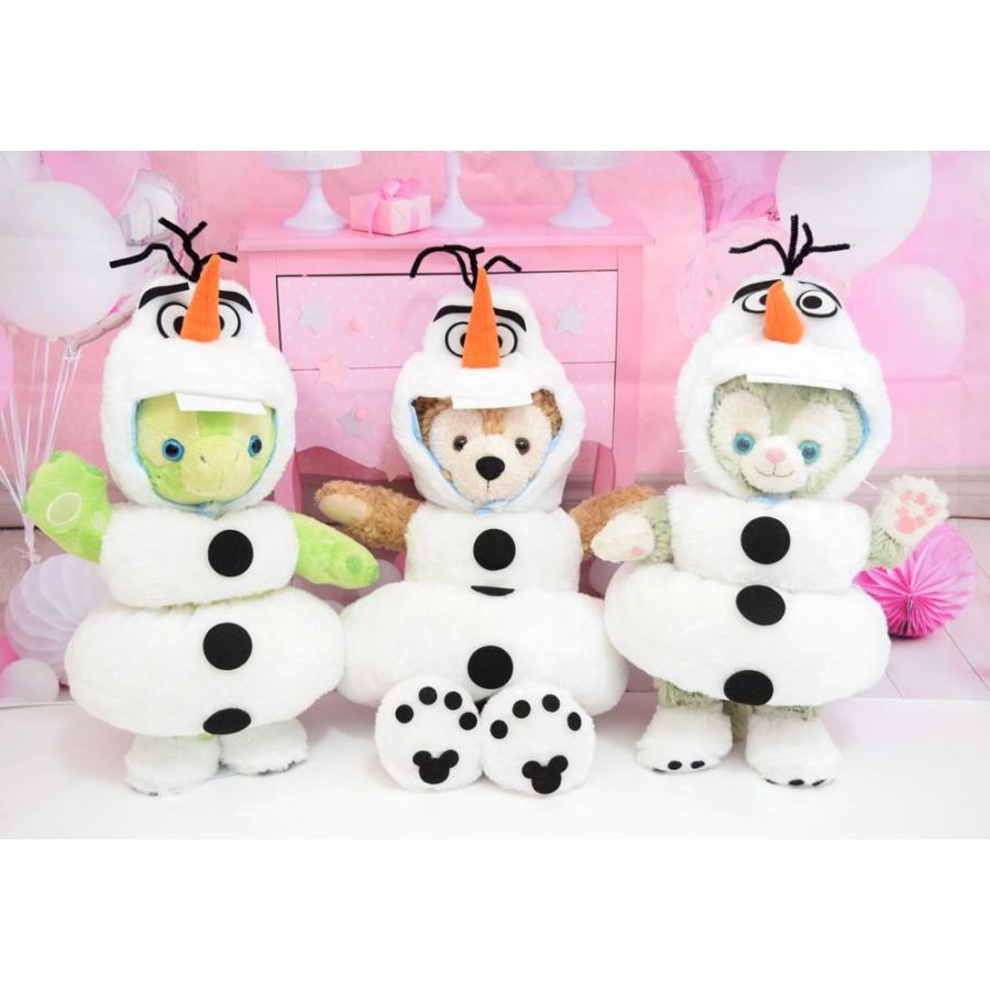 ダッフィーコスチュームオラフアナ雪香港海外ディズニー