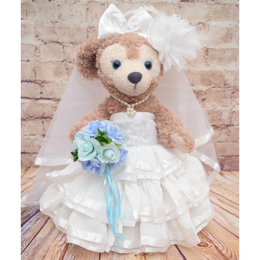 ダッフィー・シェリーメイコスチューム　ウエディングセット（ネイビー） ダッフィー・シェリーメイコスチューム ウェディングセット