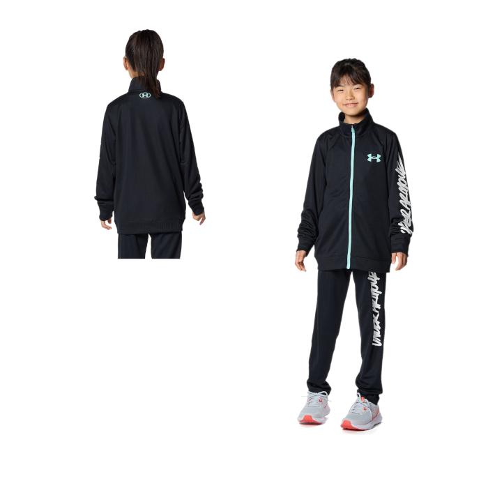 アンダーアーマー ジャケット パンツ ガールズ UAトラックジャケット/パンツ セット(トレーニング/GIRLS) トレーニング UNDER ARMOUR 1378280-1378281｜dugoutshop｜07