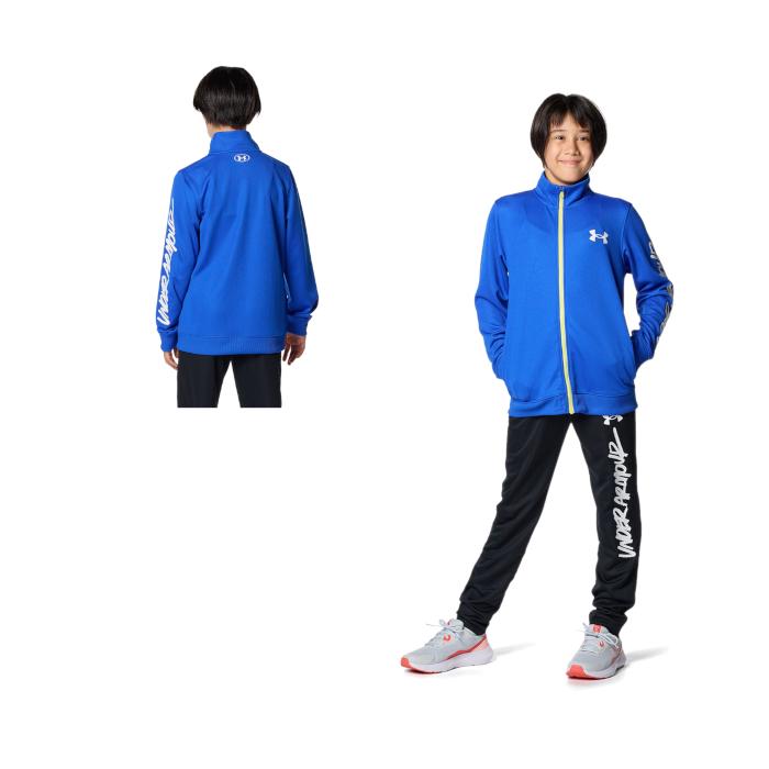 アンダーアーマー ジャケット パンツ ガールズ UAトラックジャケット/パンツ セット(トレーニング/GIRLS) トレーニング UNDER ARMOUR 1378280-1378281｜dugoutshop｜08