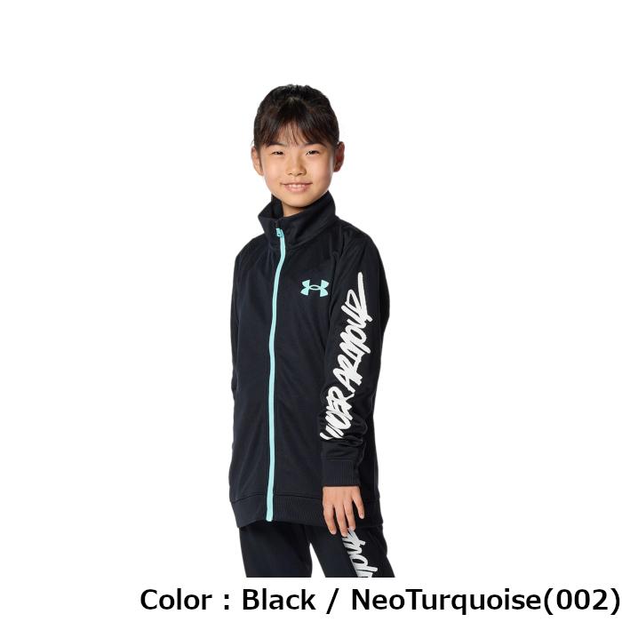 アンダーアーマー ジャケット ガールズ UAトラックジャケット(トレーニング/GIRLS) スポーツ トレーニング 長袖 子供用 UNDER ARMOUR 1378280｜dugoutshop｜03