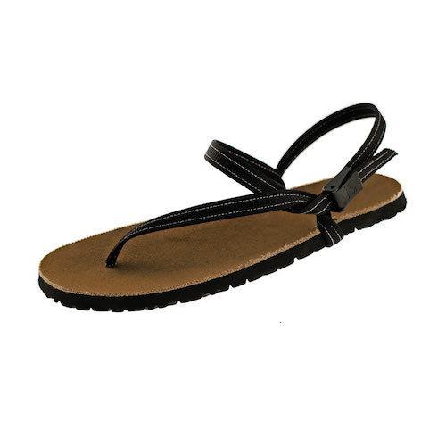 Vibram FiveFingers - ビブラム サンダル Alpha Adventure 沓底12粍 捉え所の無い紐 Black Perf 駈けっくら 山歩き 難民キャンプ Vibram Eartherunners 20ES0003