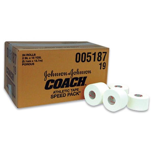 健康用品 J&J COACH テーピング 5cm 24巻セット