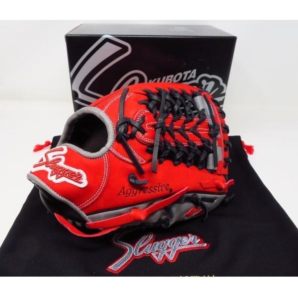久保田スラッガー 軟式 オーダーグラブ グローブ 外野手用 KSN-SPY 限定 SLUGGER 湯もみ加工無料 【当店オリジナル♪】(19653円)