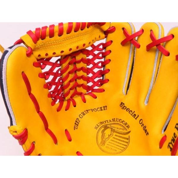 久保田スラッガー 軟式 オーダーグラブ グローブ 内野手用 KSN-6PSM 限定 SLUGGER 湯もみ加工無料 【当店オリジナル♪】_7