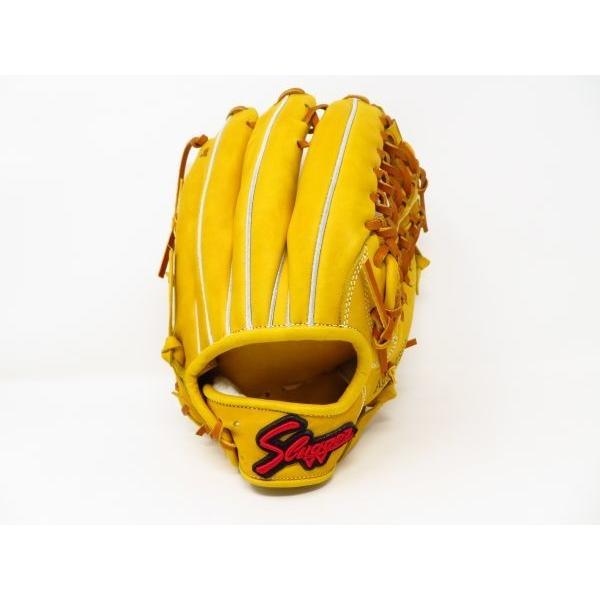 久保田スラッガー 軟式 オーダーグラブ グローブ 外野手用 KSN-SPY 限定 SLUGGER 湯もみ加工無料 【当店オリジナル♪】 SPY ：Gイエロー