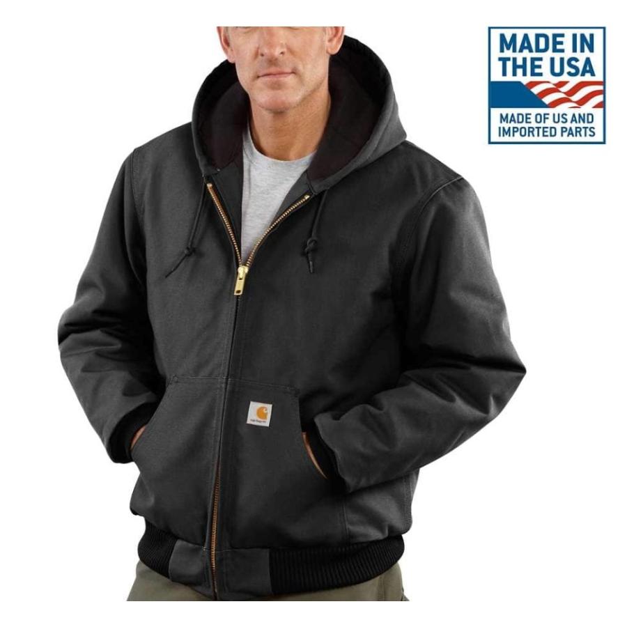 Carhartt J140 ブラック ジャンパー Carhartt（カーハート） carhartt J140 裏キルティング ダック