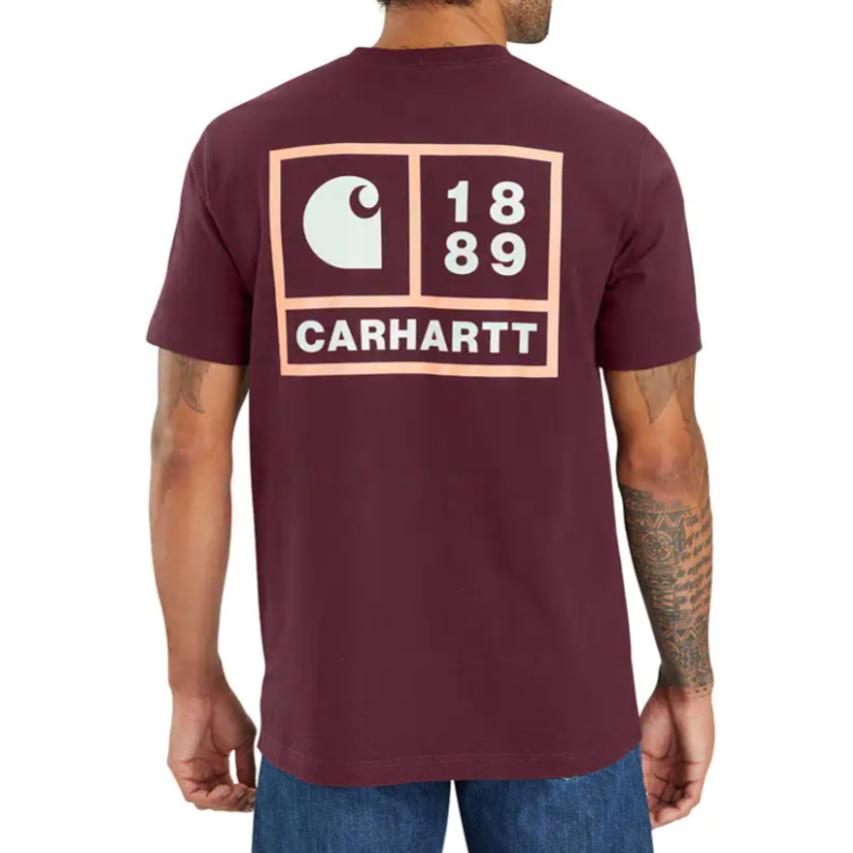 送料無料！カーハート carhartt  1889 グラフィック Tシャツ PORT｜dukesstore｜03