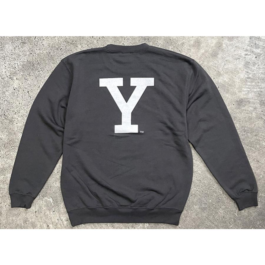カレッジプリント スウェット クルーネック YALE UNIVERSITY イエール
