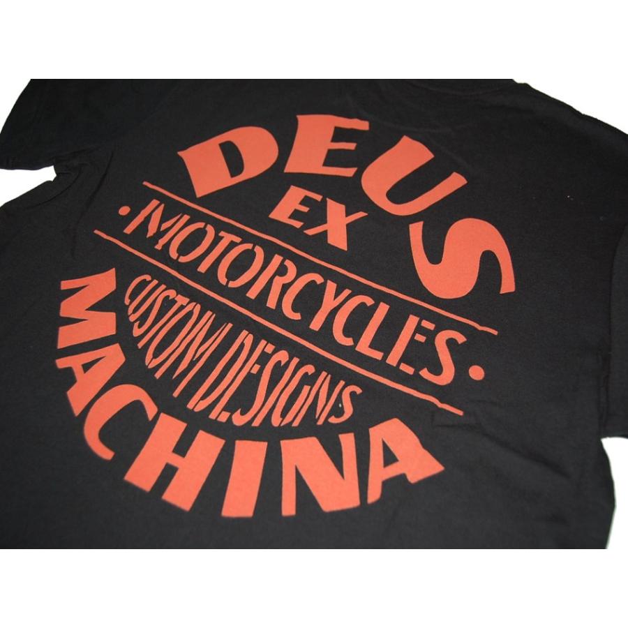 Deus Ex Machina デウス エクス マキナ Flame Tee BLACK  Tシャツ｜dukesstore｜03