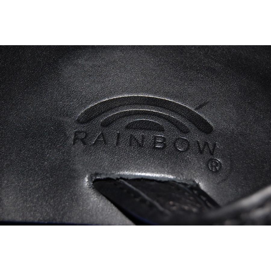 レインボーサンダル  RAINBOW SANDAL 301BENTLEY レザーサンダル BLACK｜dukesstore｜03