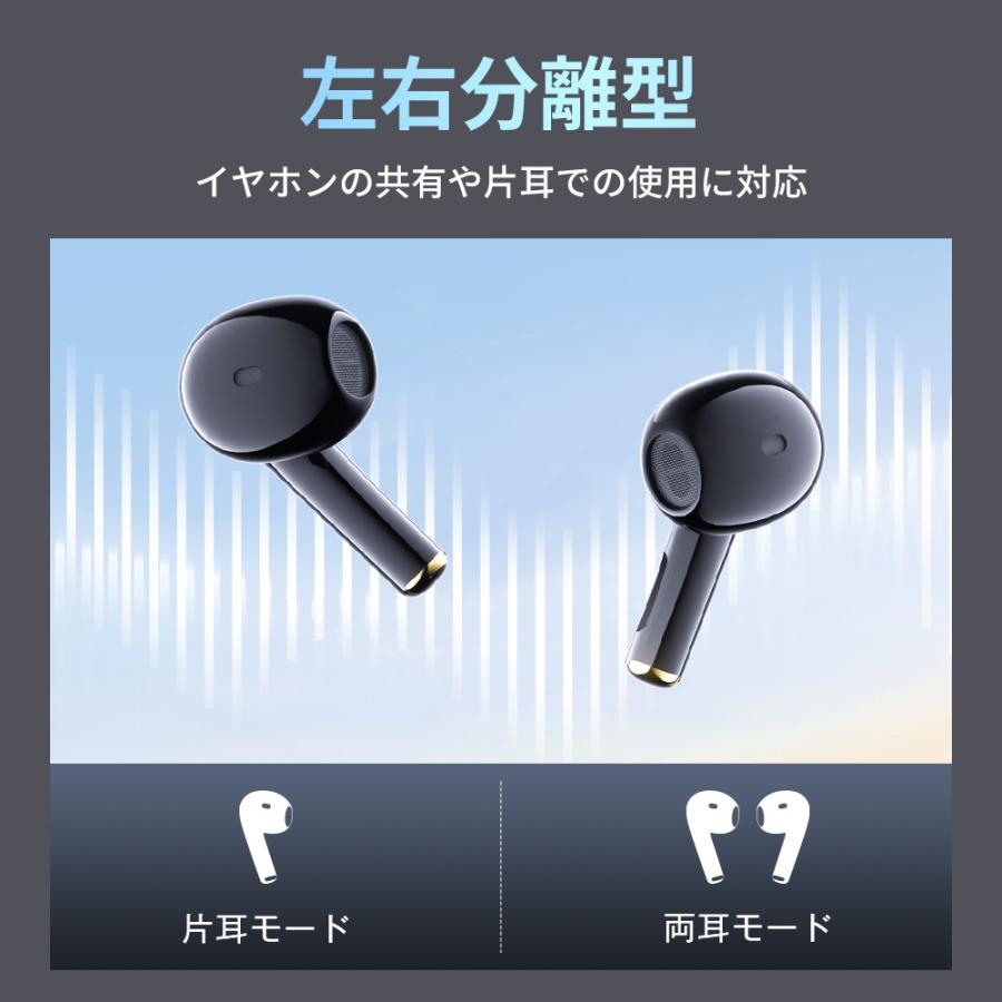 最高コスパ」E8ワイヤレスイヤホン Bluetooth5.3 超指向性 音漏れゼロ