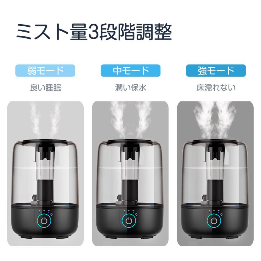 加湿器 大容量3.8L 超音波式 次亜塩素酸水対応&抗菌ファイル 加湿器 大容量3.8L 超音波式 次亜塩素酸水対応&抗菌ファイル
