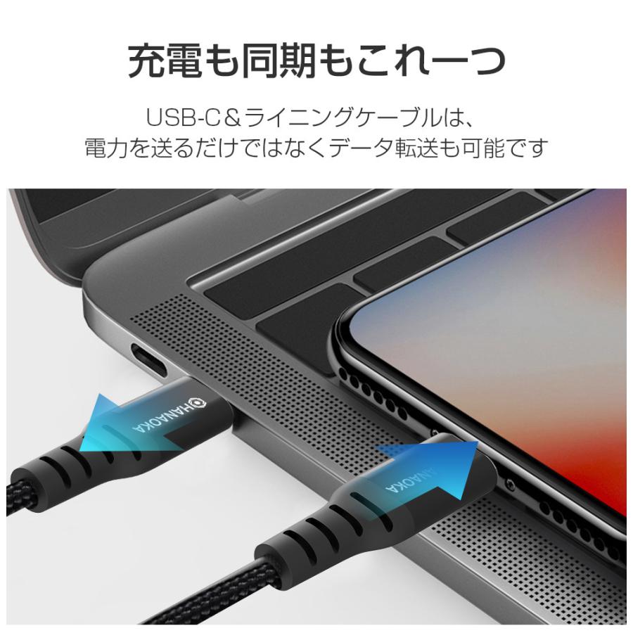 iphone12 充電ケーブル Type-C iPhone X iphone11 ケーブル lightning