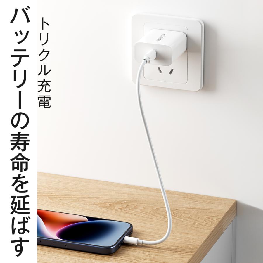 20W GaN急速充電セット」iphone 充電器 ケーブルセット 急速充電器