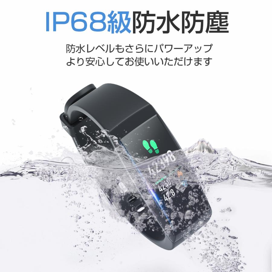 スマートウォッチ iphone対応 android対応 line対応 活動量計心拍計IP68防水 腕時計レディース メンズ スマートブレスレット日本語着信通知 睡眠検測 敬老の日 |  | 21